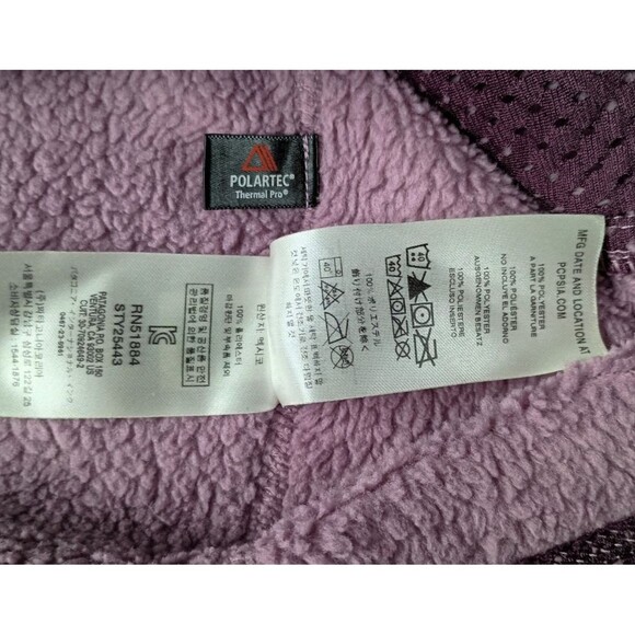 Patagonia Womens Re-Tool Snap-T Fleece Pullover Verbena Purple Small Lavender - Picture 8 of 8